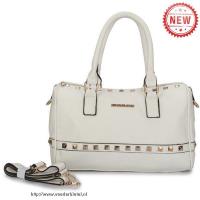 michael kors studded medium wit boekentassen Amsterdam Boutique vfo8m681